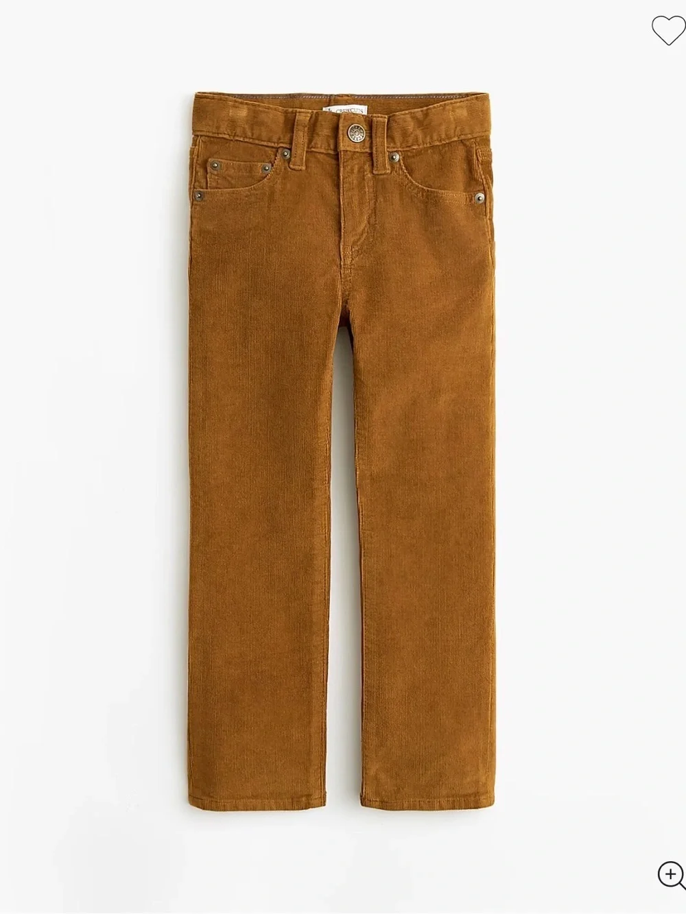 Crewcuts Kids Corduroy Pants in Chestnut Brown unisex